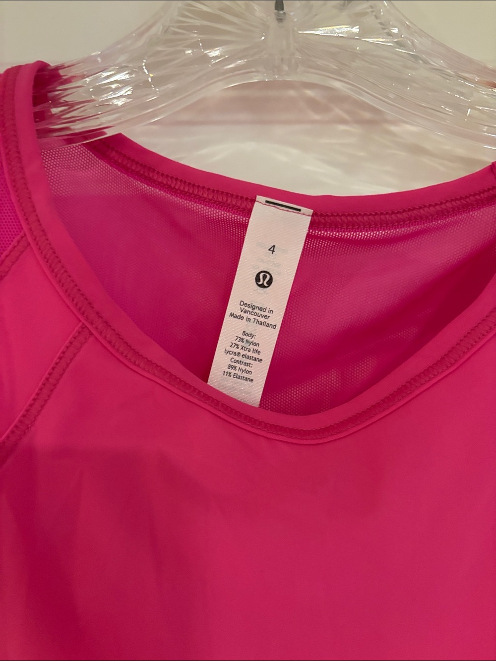 lululemon athletica Bright Pink Racerback Athletic Tank - Picture 2 of 5